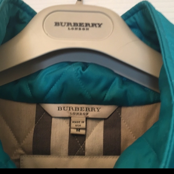 Burberry authentic cropped trench coat excellent condition size M - Picture 3 of 7